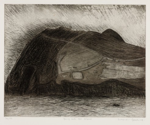 Going into the Island<br><span>1982, 39x49cm, Etching ed. 85</span>
